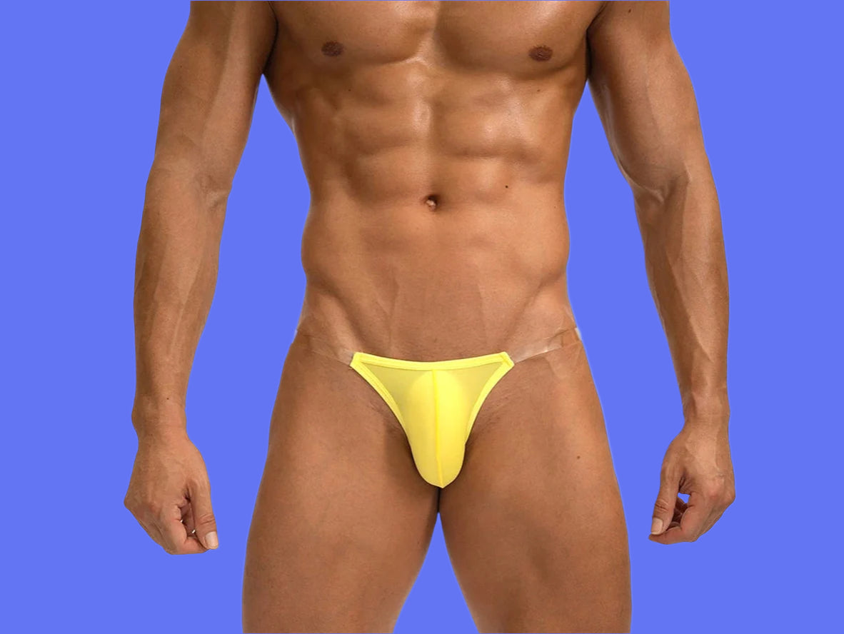 Gay Briefs | Clear Strap Mini Briefs