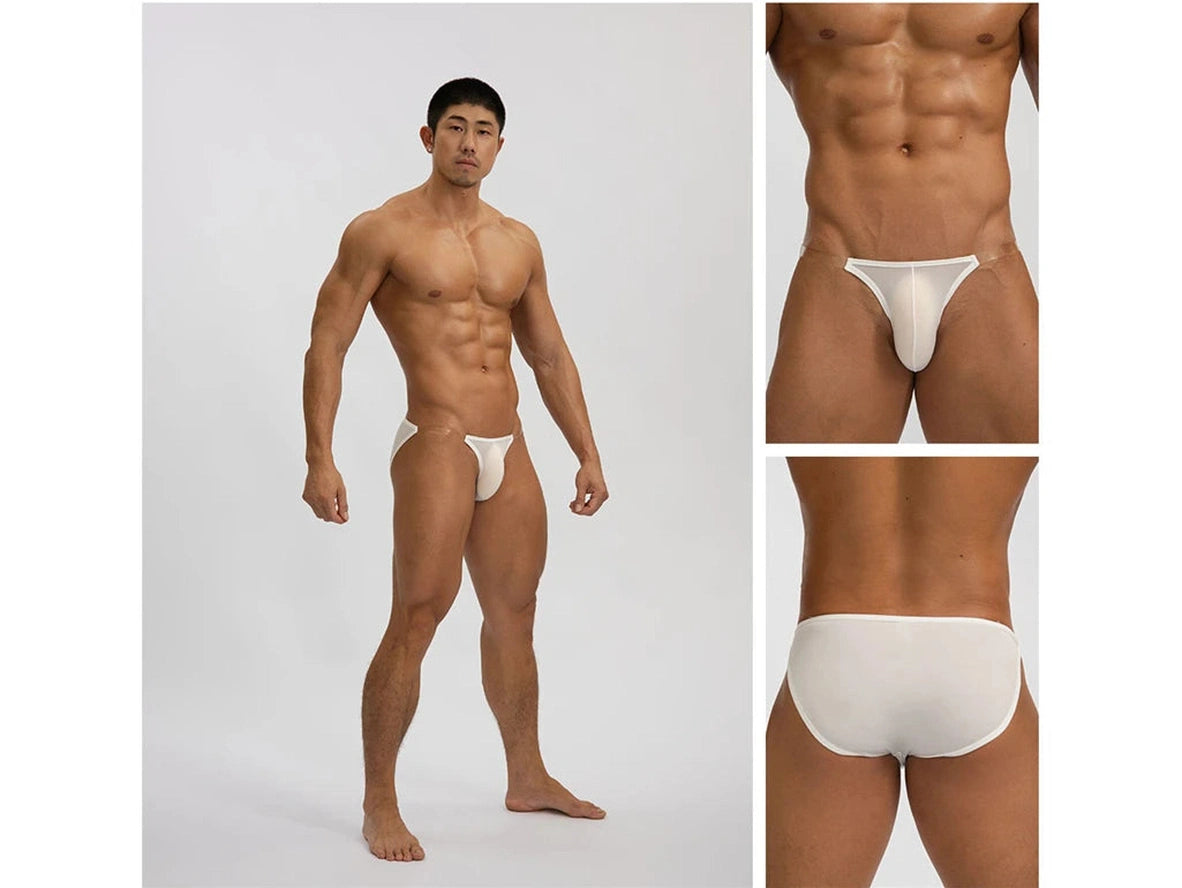 Gay Briefs | Clear Strap Mini Briefs