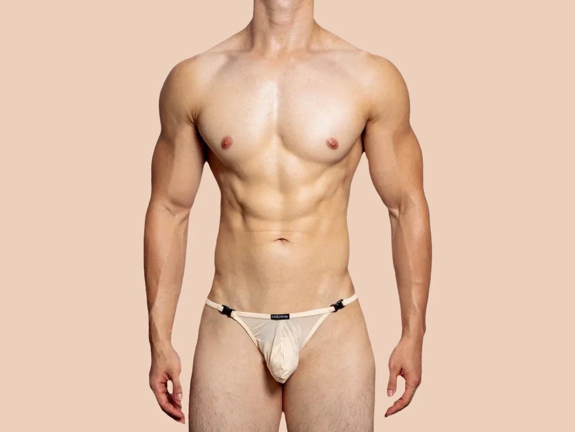 Gay Briefs | D.M See-Through Sports Underwear