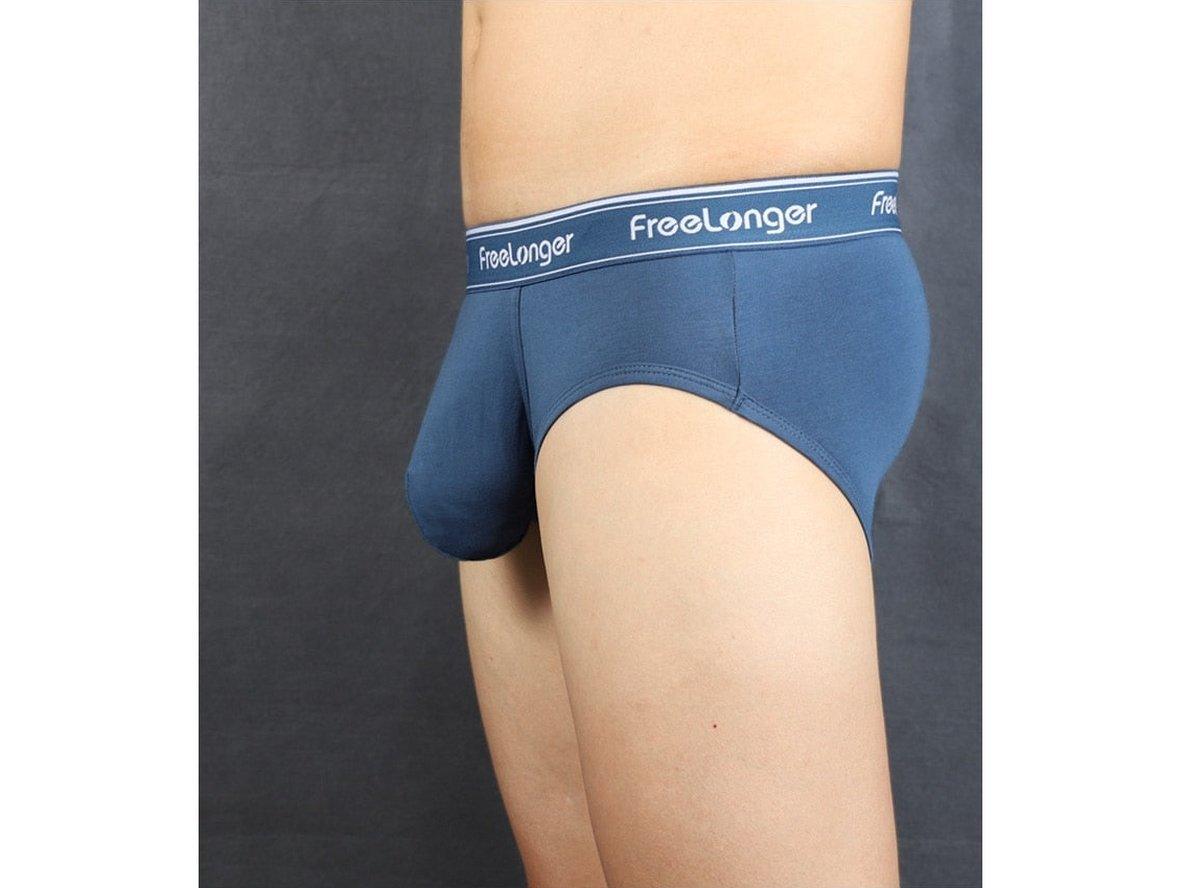 Gay Briefs | FREELONGER Underwear Pouch Briefs