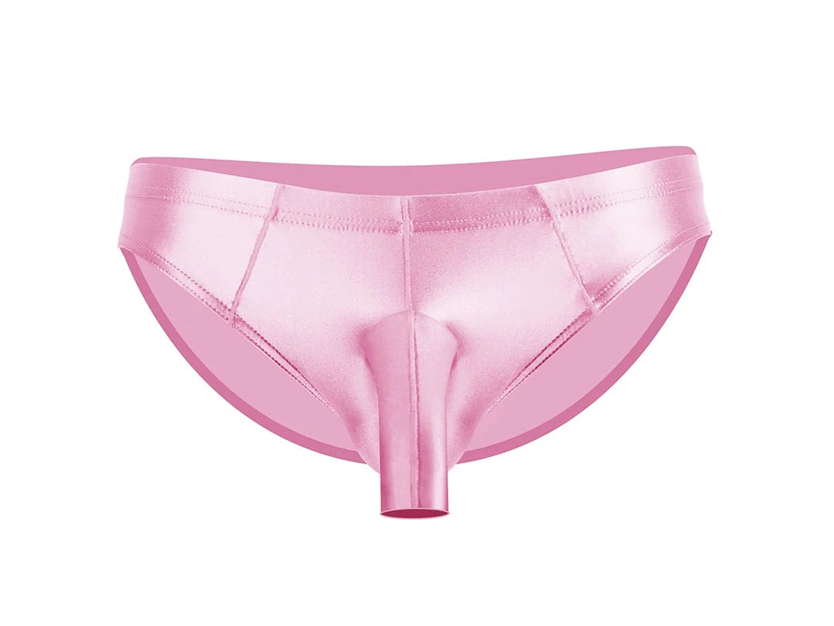 Gay Briefs | Glossy Open Pouch Briefs