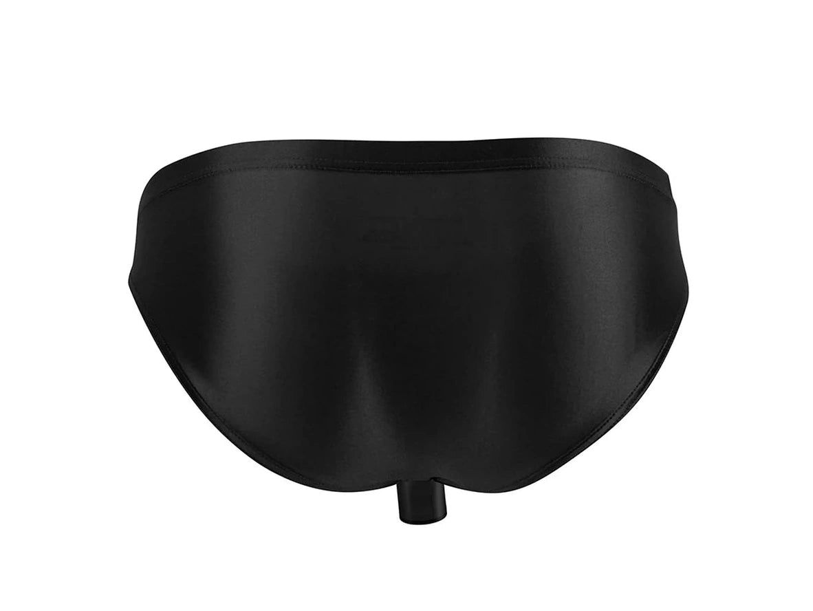 Gay Briefs | Glossy Open Pouch Briefs
