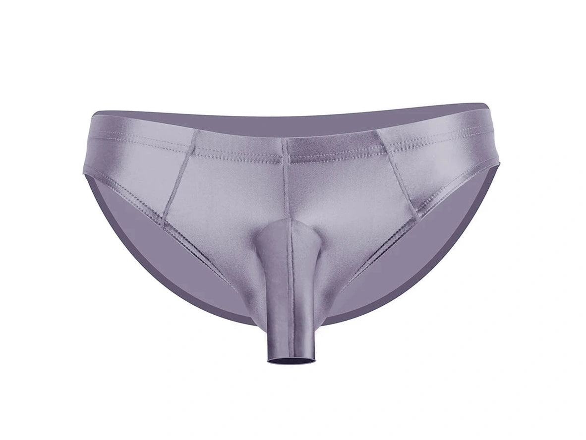 Gay Briefs | Glossy Open Pouch Briefs