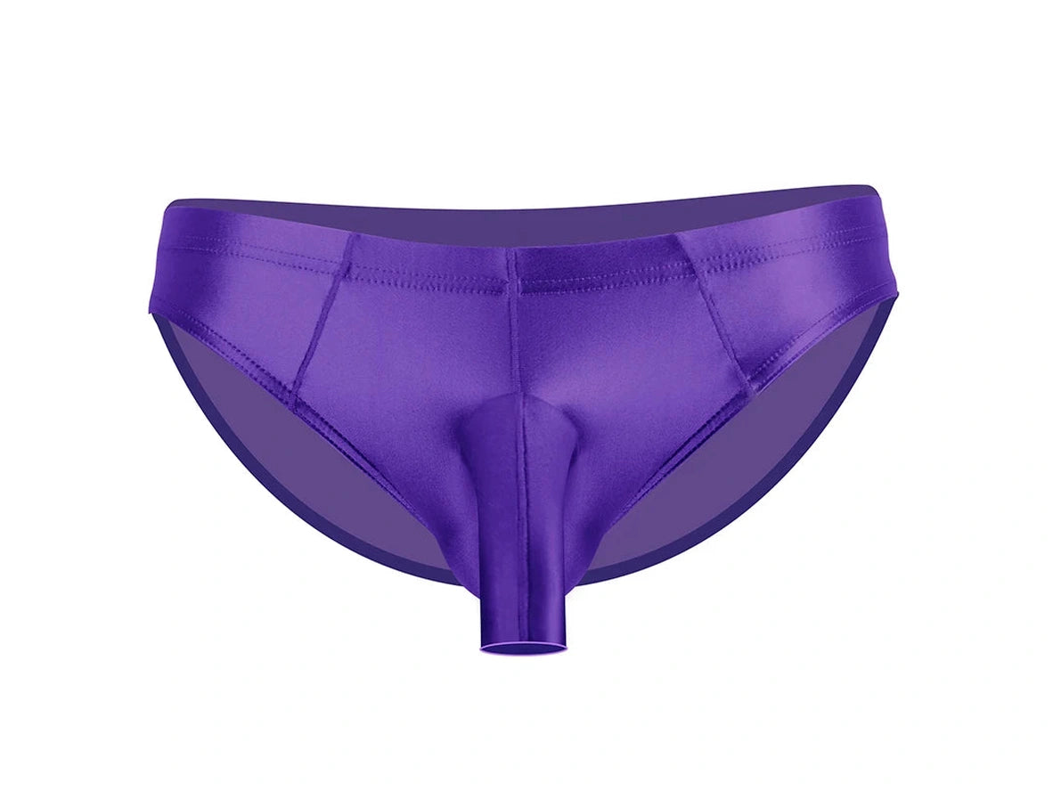 Gay Briefs | Glossy Open Pouch Briefs