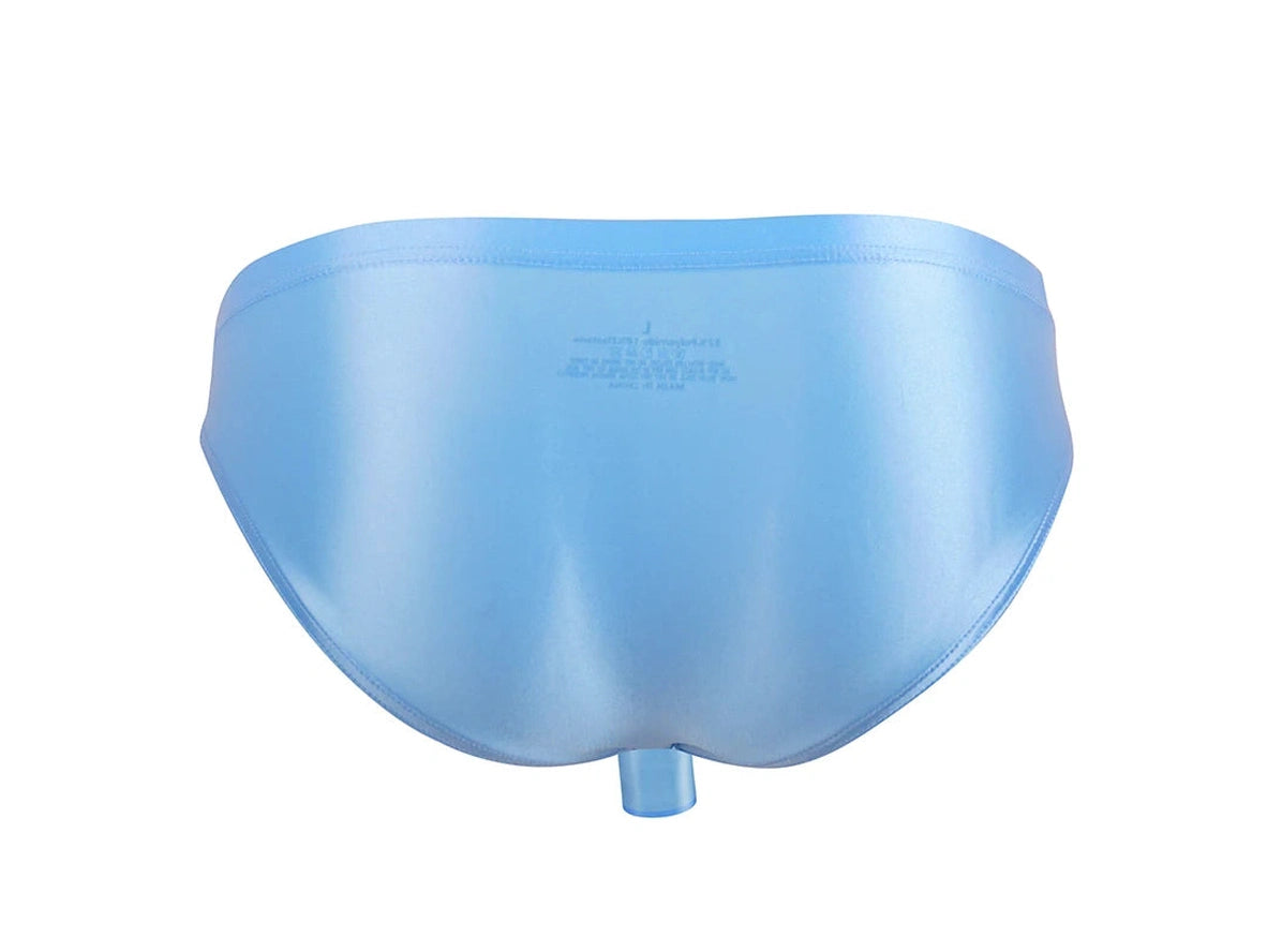Gay Briefs | Glossy Open Pouch Briefs