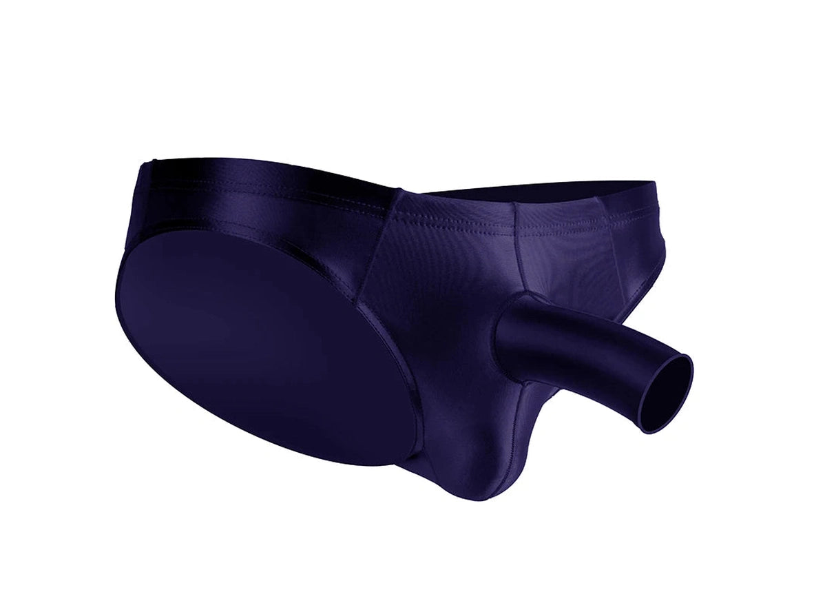 Gay Briefs | Glossy Open Pouch Briefs