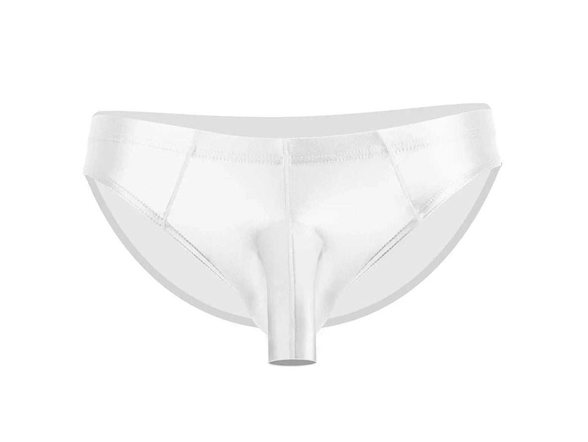 Gay Briefs | Glossy Open Pouch Briefs