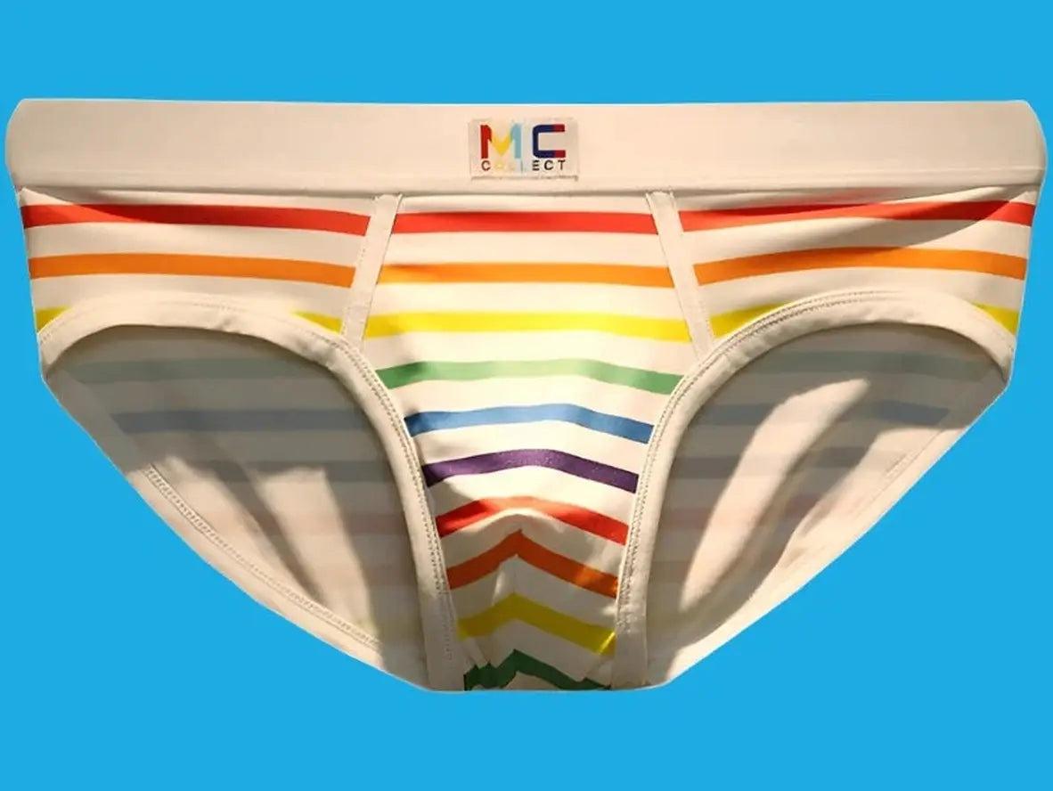 Gay Briefs | Low-Rise Rainbow Pride Underwear Briefs