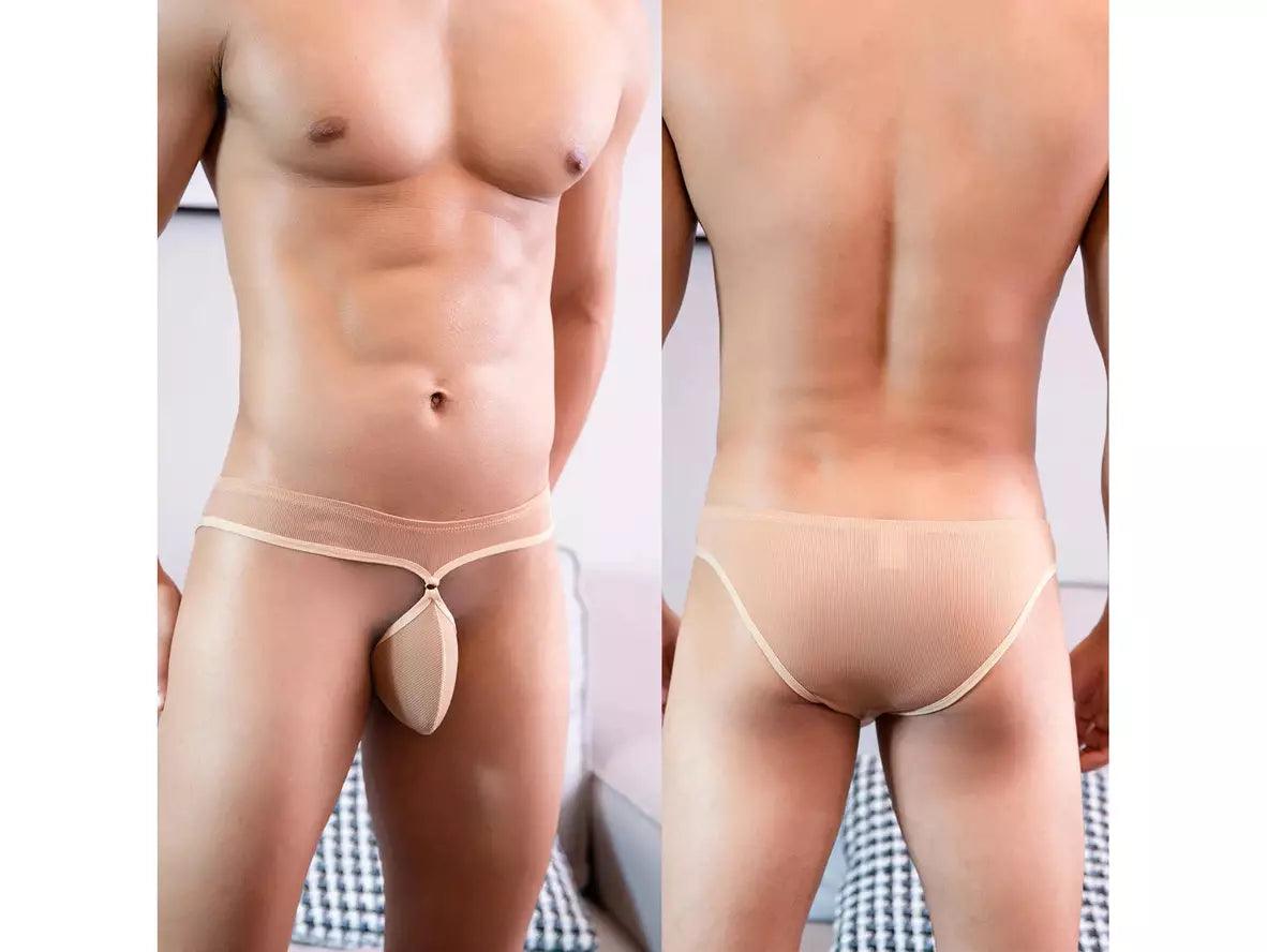 Gay Briefs | Low-Rise Sexy Hollow Out Pouch Briefs