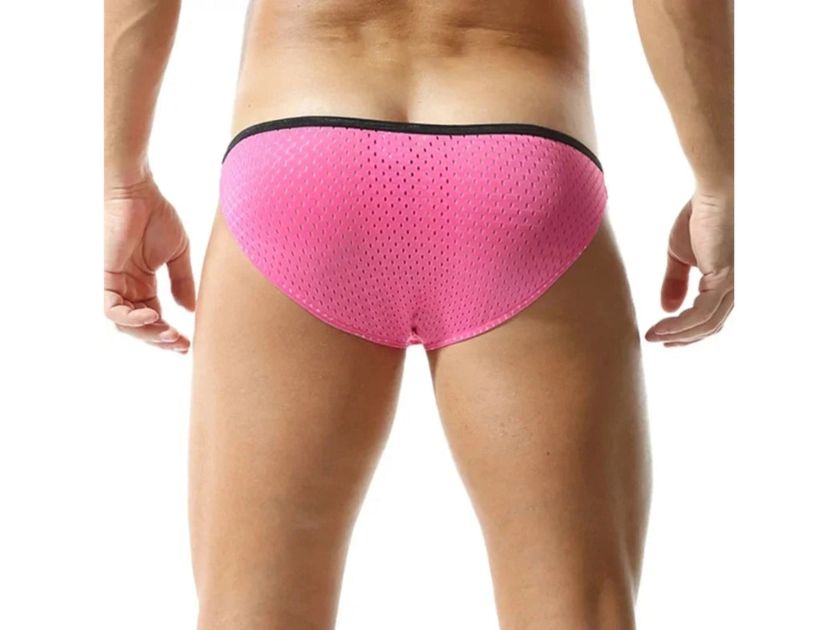 Gay Briefs | Mesh Locker Room Briefs