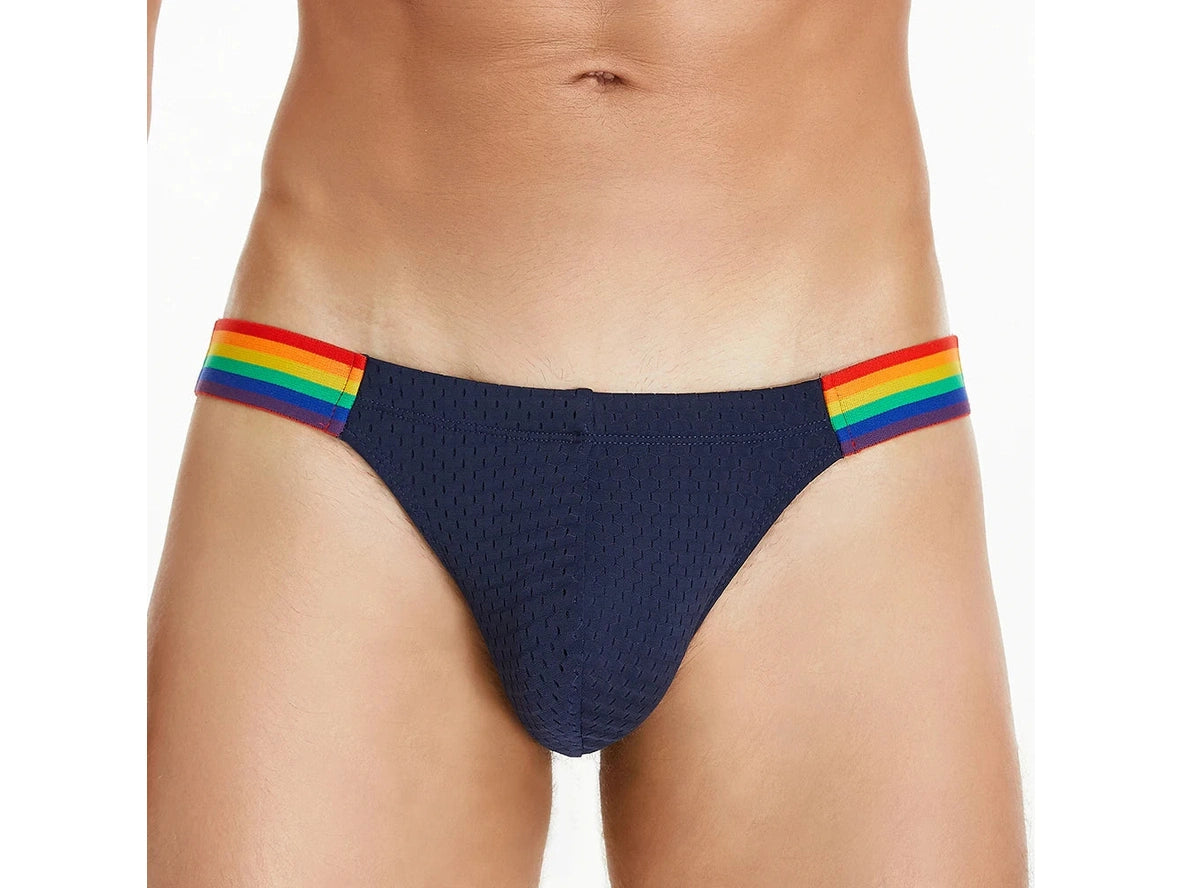 Gay Briefs | SEOBEAN Gay Pride Mesh Briefs