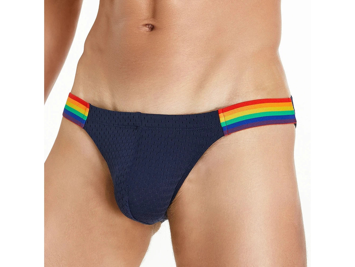 Gay Briefs | SEOBEAN Gay Pride Mesh Briefs