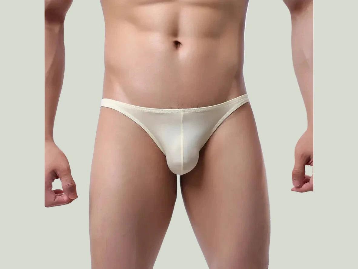 Gay Briefs | Sexy Low-Rise U Convex Pouch Thin Underwear Briefs