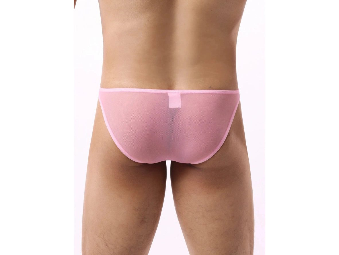 Gay Briefs | Sexy Mesh Transparent Briefs
