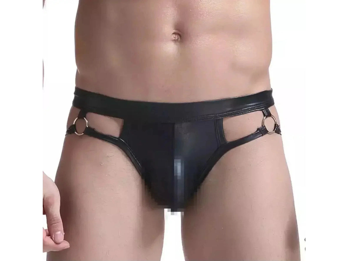 Gay Briefs | Super Sexy Faux Leather Briefs