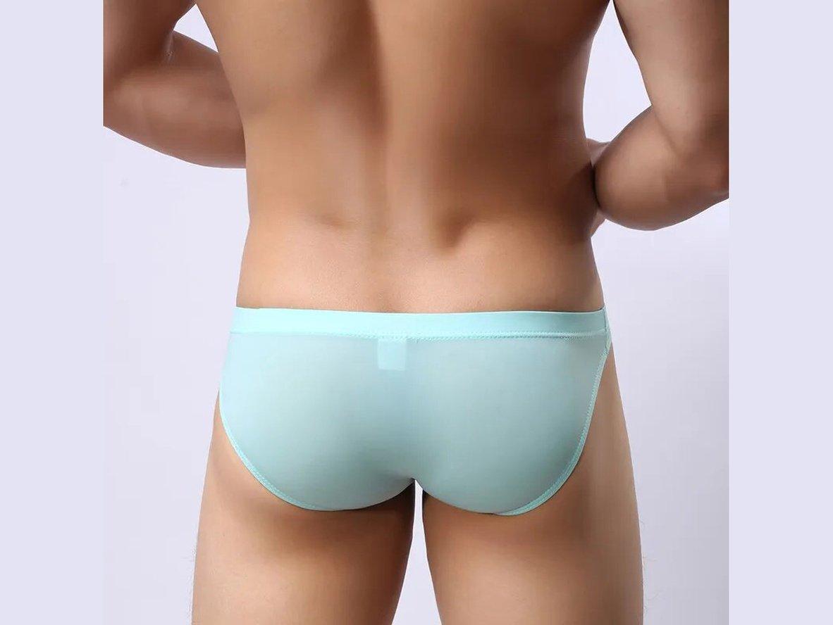 Gay Briefs | Ultra-Thin Transparent Ice Silk Underwear Briefs