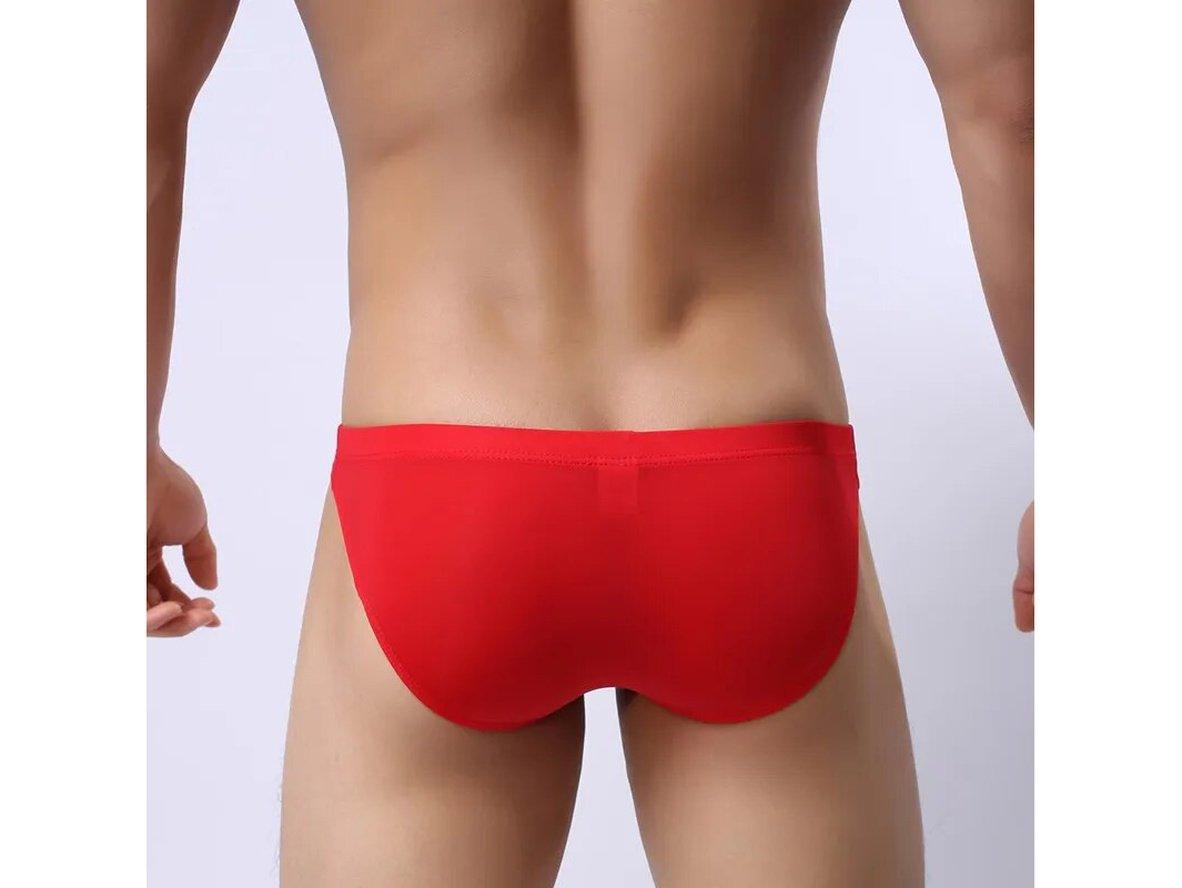 Gay Briefs | Ultra-Thin Transparent Ice Silk Underwear Briefs