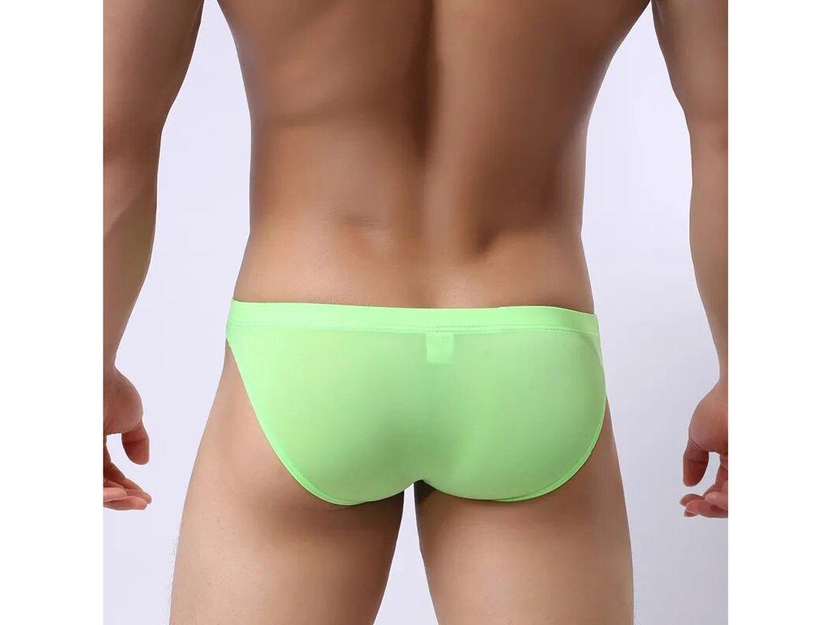 Gay Briefs | Ultra-Thin Transparent Ice Silk Underwear Briefs