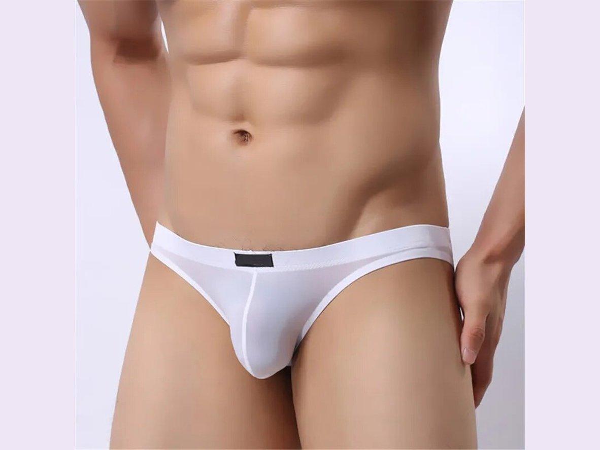 Gay Briefs | Ultra-Thin Transparent Ice Silk Underwear Briefs