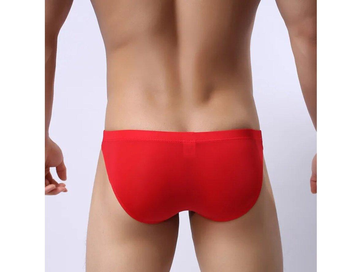 Gay Briefs | Ultra-Thin Transparent Ice Silk Underwear Briefs