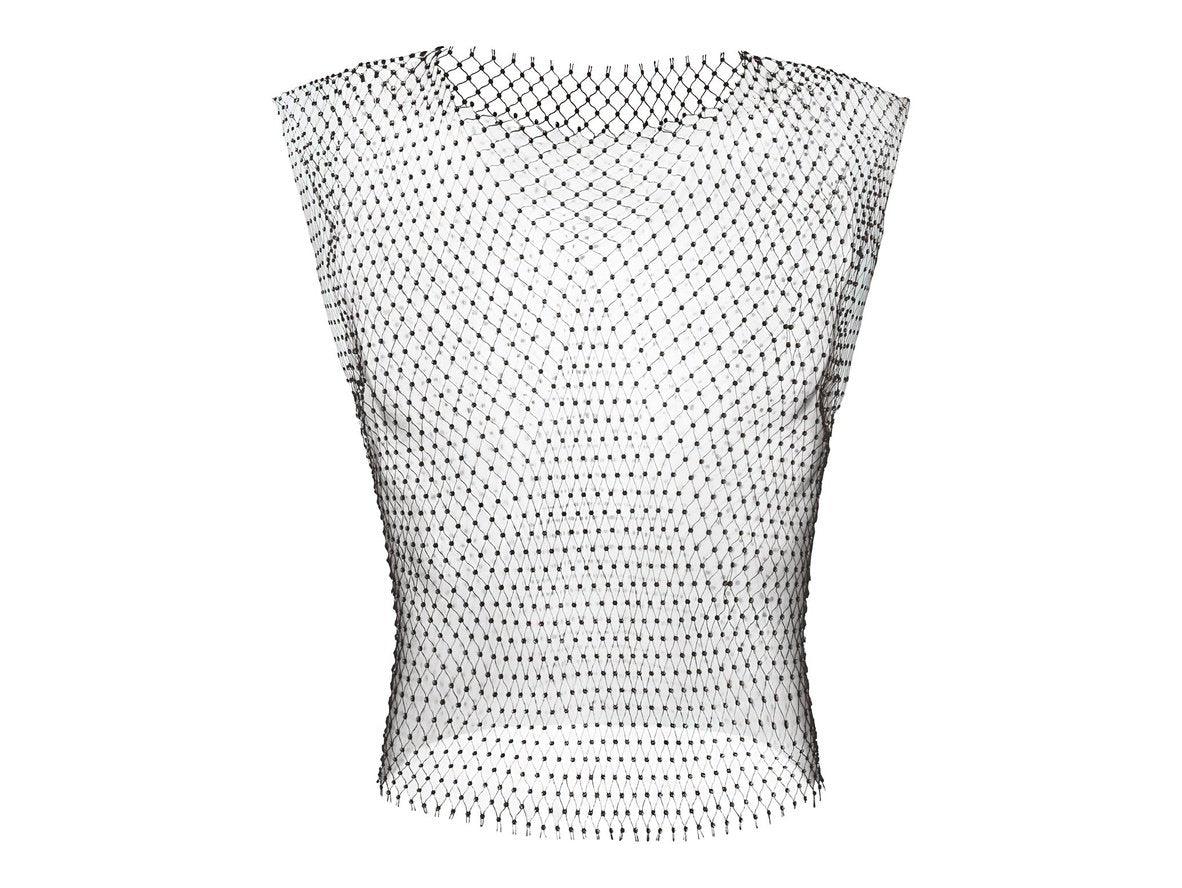 Gay Crop Tops | CLEVER-MENMODE Party See-Through Mesh Crop Top