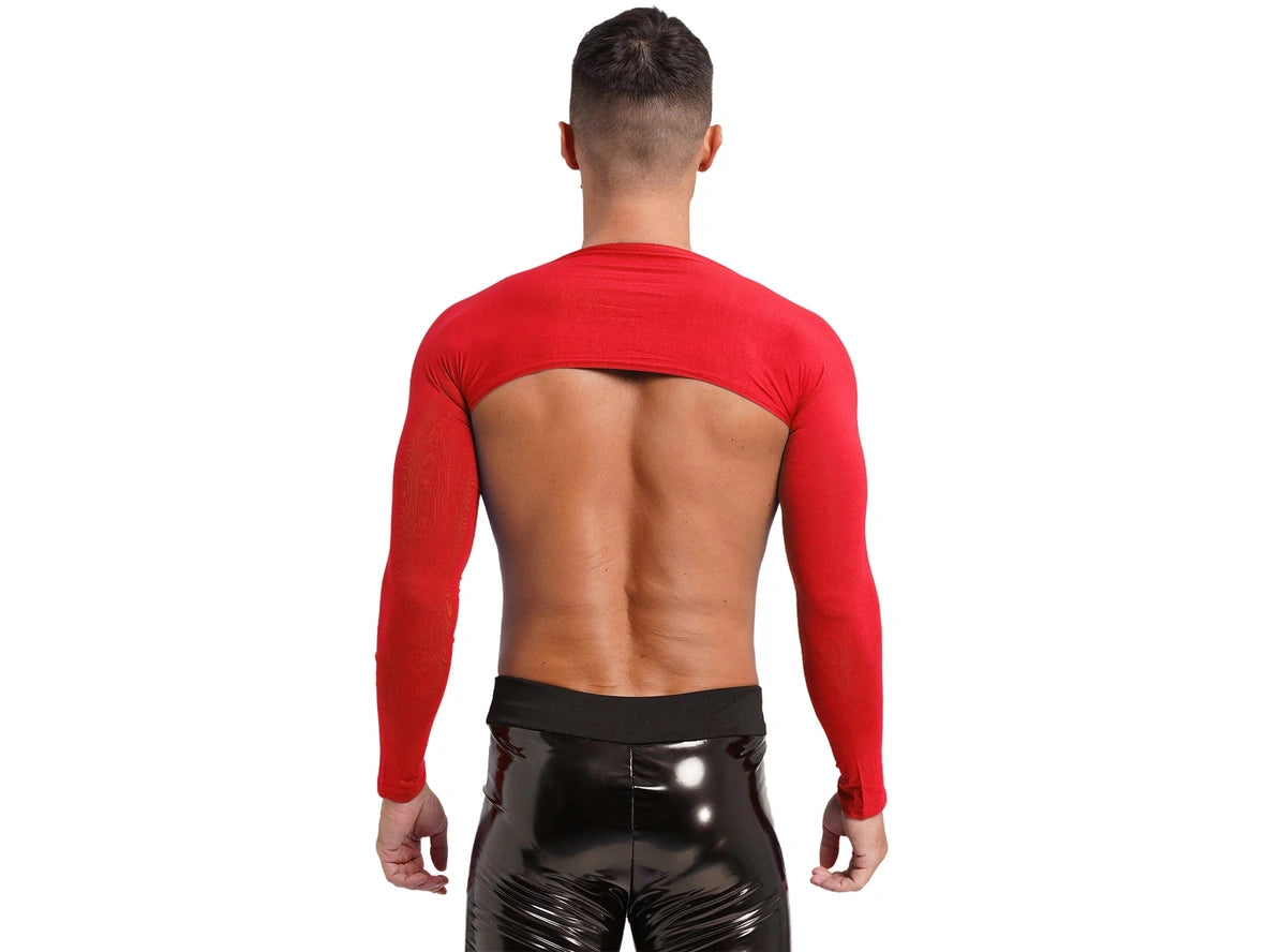 Gay Crop Tops | Clubwear Muscle Crop Top