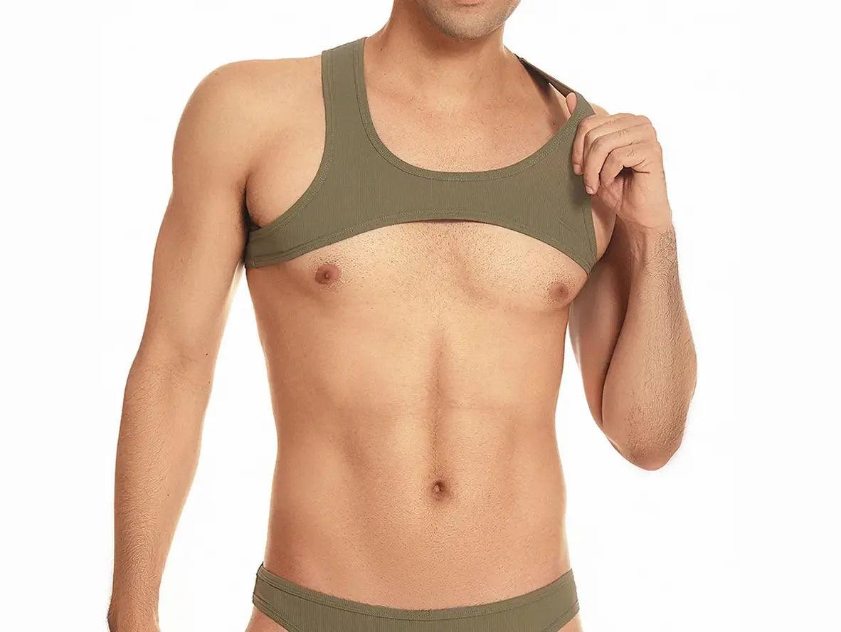 Gay Crop Tops | MENSSEXI Muscle Crop Top