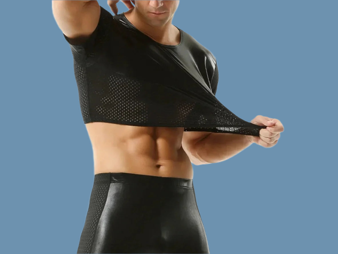 Gay Crop Tops | Short Sleeve Clubwear Crop Top