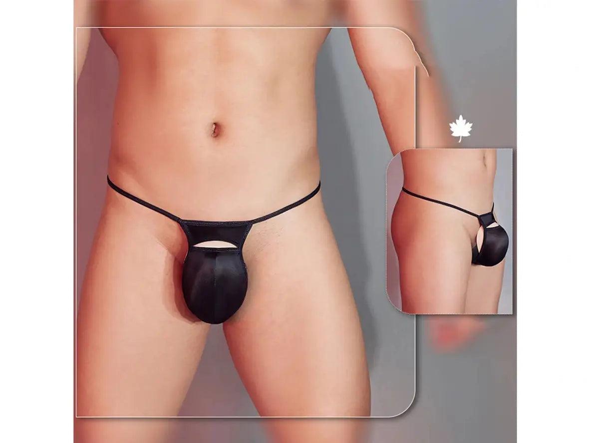 Gay G-Strings | Seductive See-Through Bulge Pouch Thong