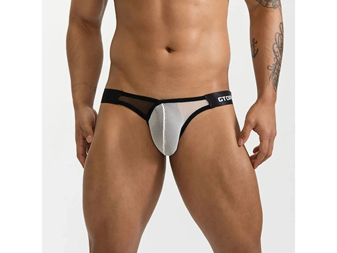 Gay Gym Briefs | GTOPX MAN Mesh Briefs