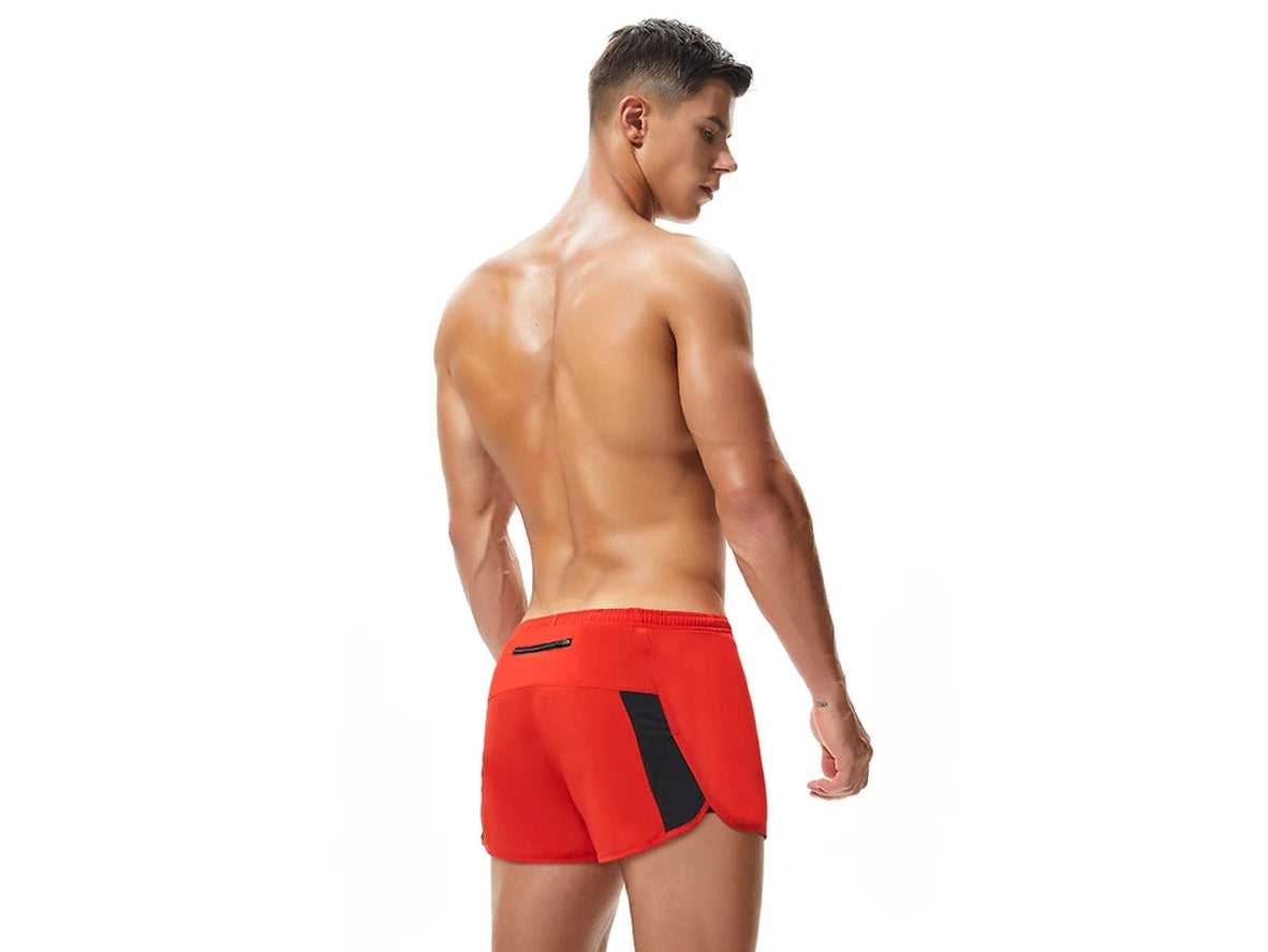 Gay Gym Shorts | 2 in 1 Compression Fitness Run Shorts