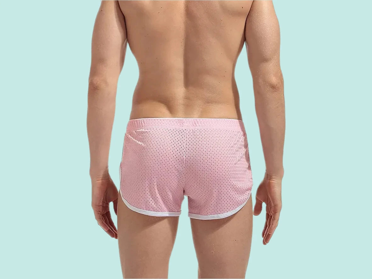 Gay Gym Shorts | 3&quot; Mesh Split Side Shorts