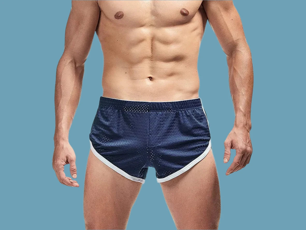 Gay Gym Shorts | 3&quot; Mesh Split Side Shorts