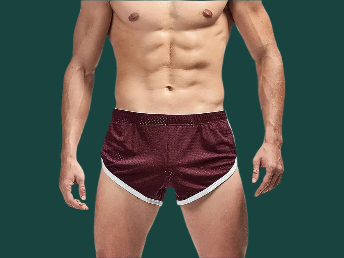 Gay Gym Shorts | 3" Mesh Split Side Shorts