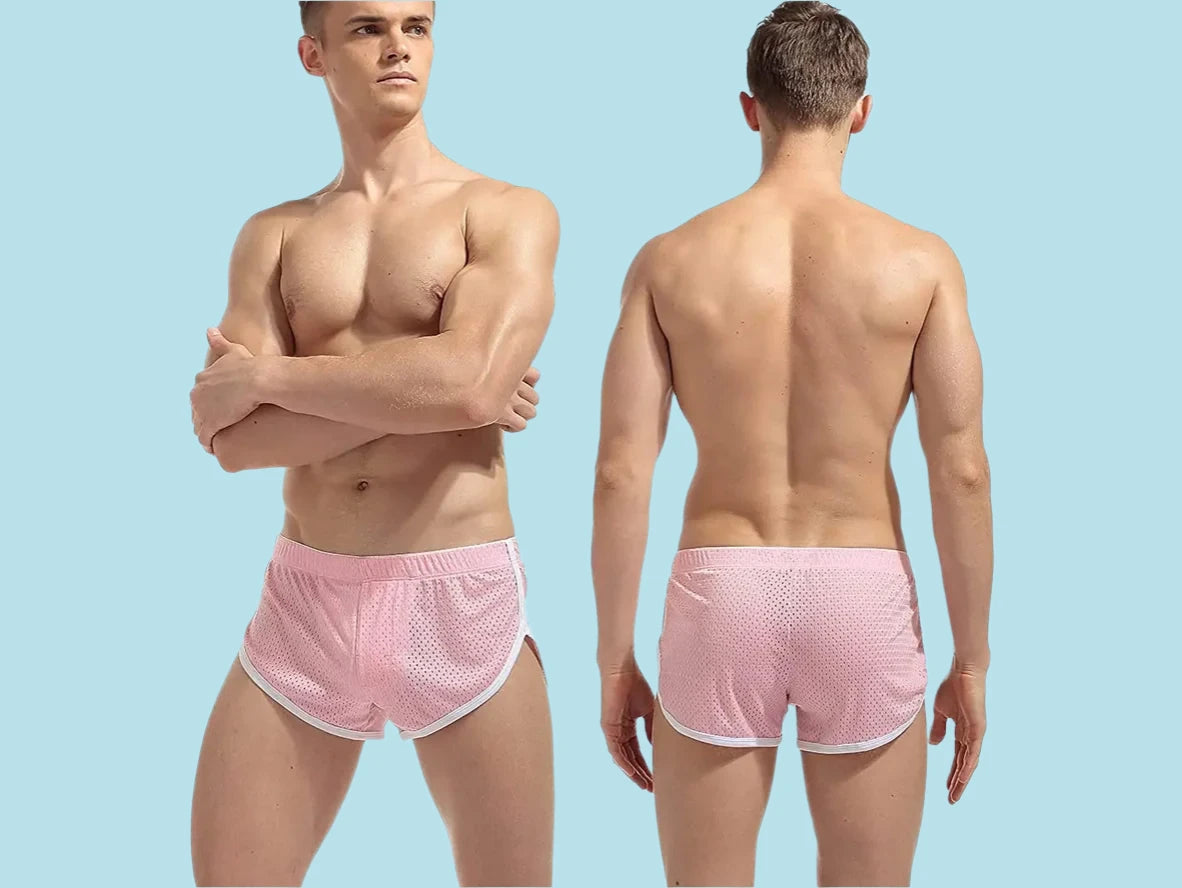 Gay Gym Shorts | 3&quot; Mesh Split Side Shorts