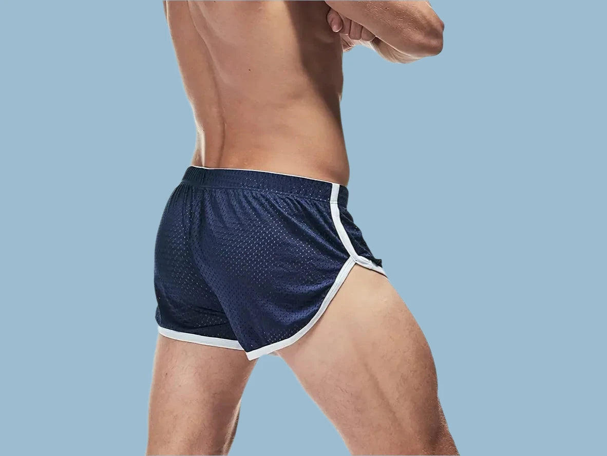 Gay Gym Shorts | 3&quot; Mesh Split Side Shorts