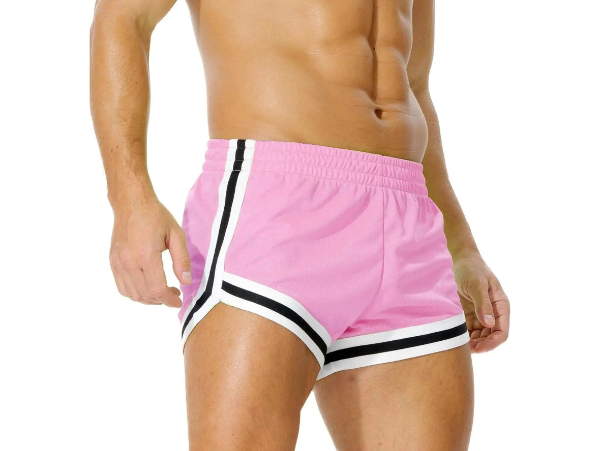 Gay Gym Shorts | AIMPACT Retro Mesh Running Shorts