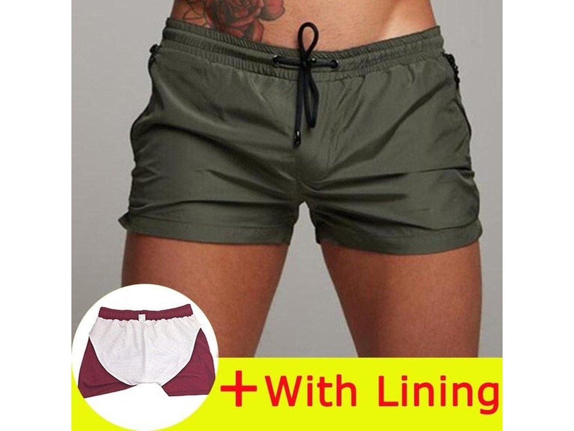 Gay Gym Shorts | ALSOTO Activewear Lined Workout Shorts