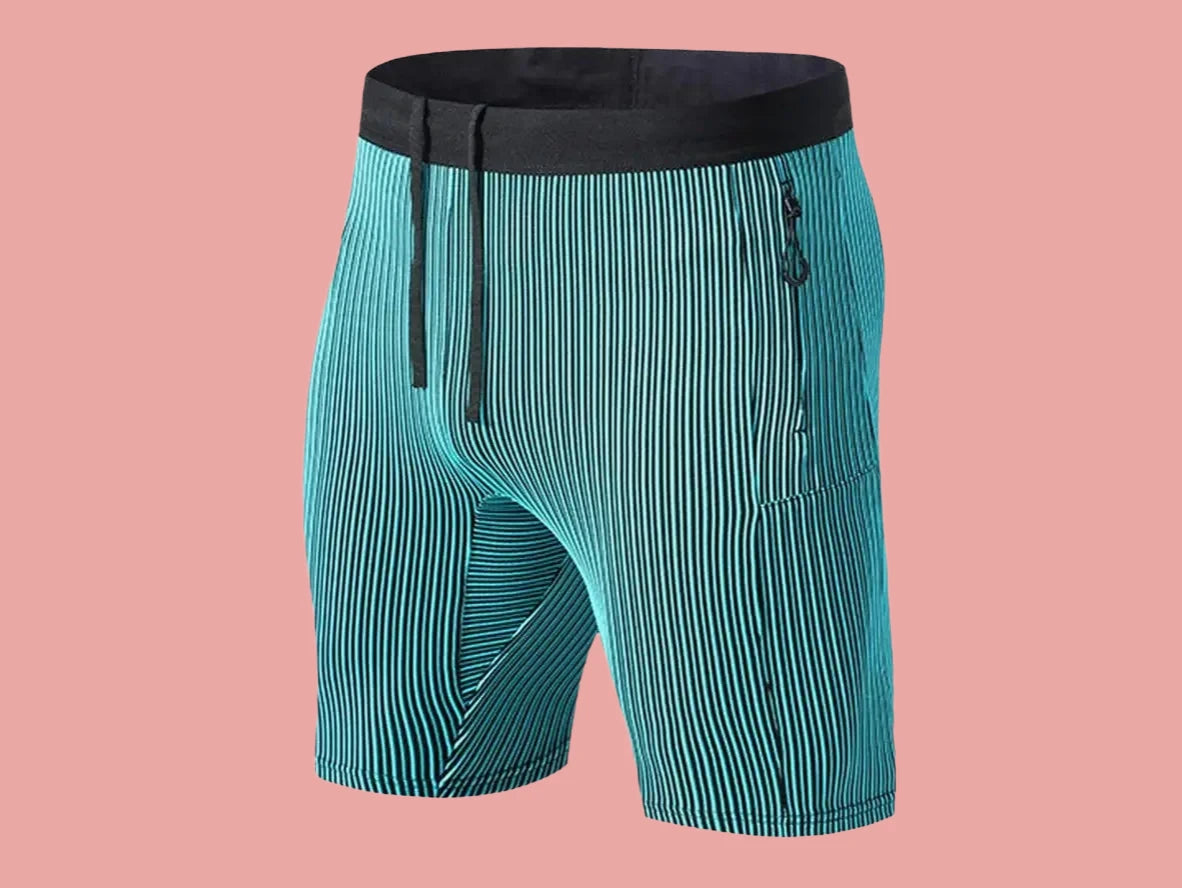 Gay Gym Shorts | Compression Running Half Tights