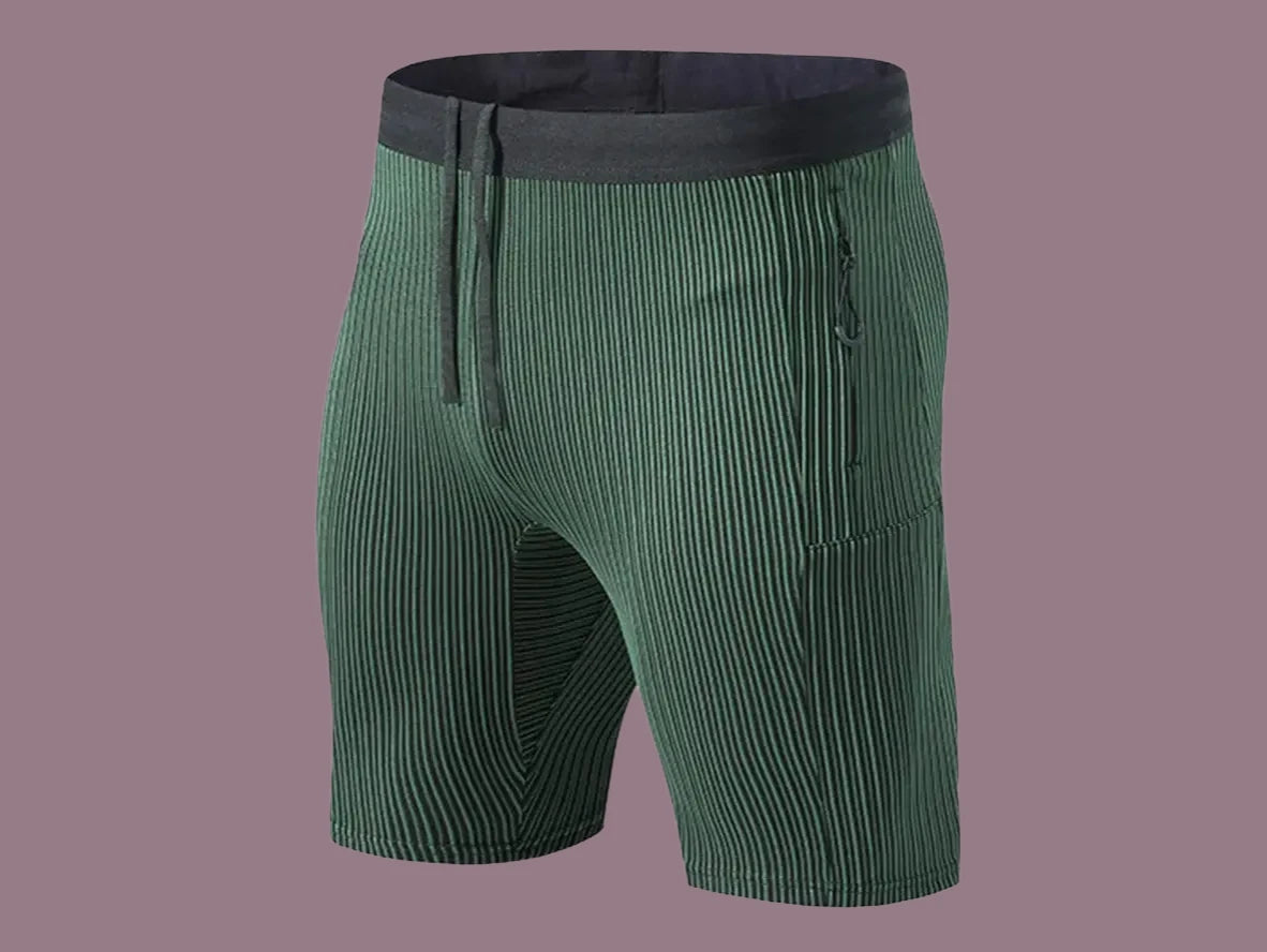 Gay Gym Shorts | Compression Running Half Tights