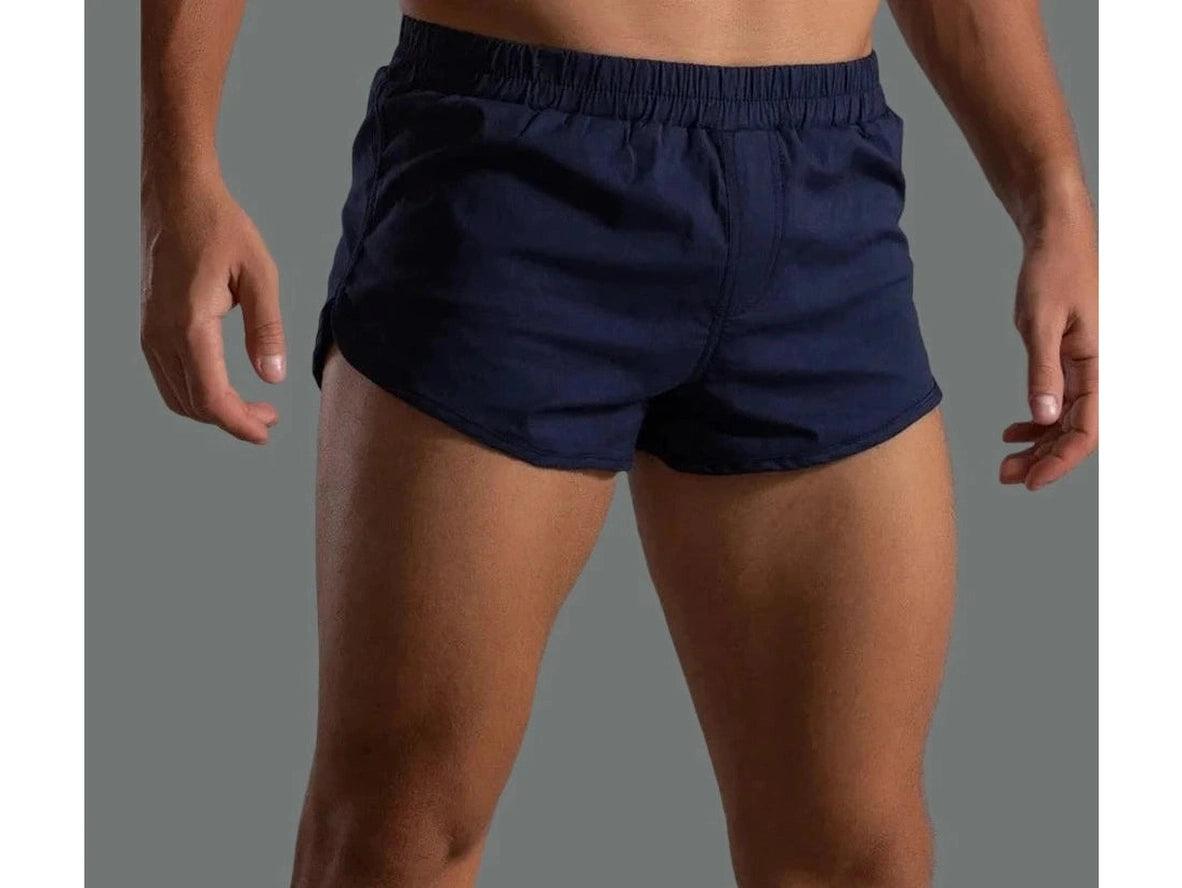 Gay Gym Shorts | Cotton 3 Inch Run Shorts