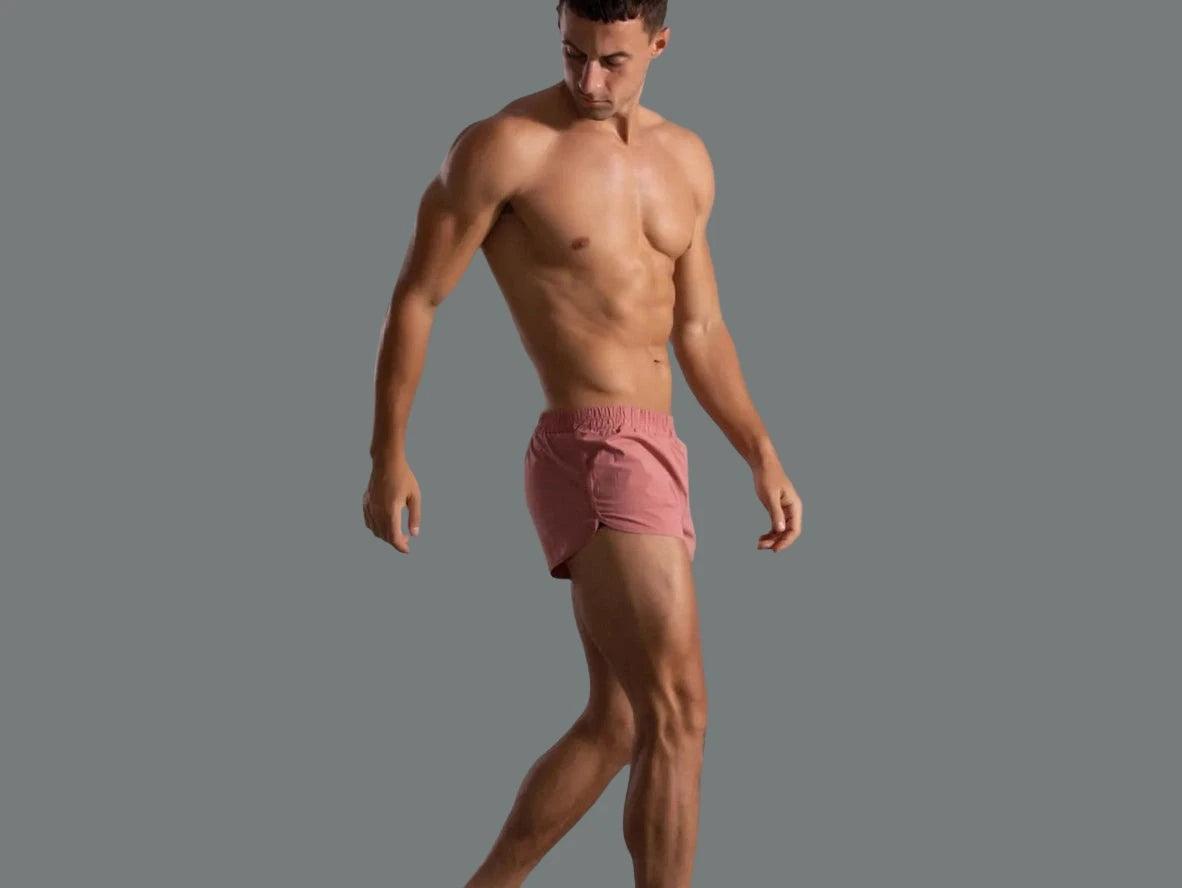 Gay Gym Shorts | Cotton 3 Inch Run Shorts