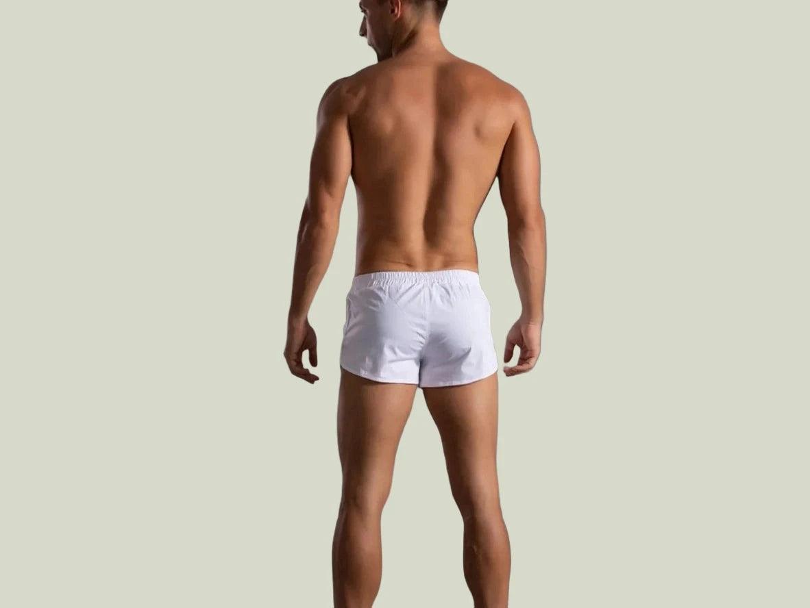Gay Gym Shorts | Cotton 3 Inch Run Shorts