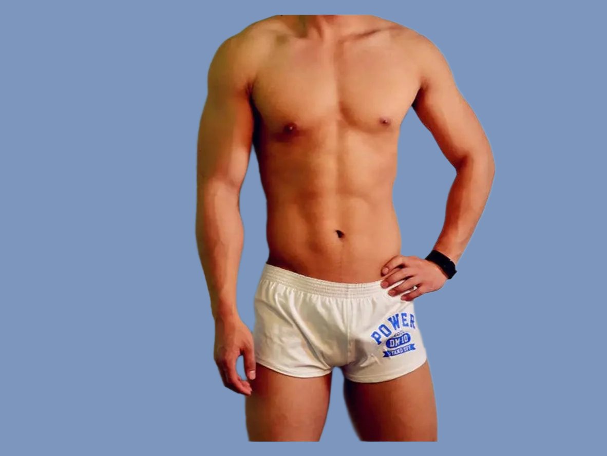 Gay Gym Shorts | D.M Gym Lounge Booty Shorts