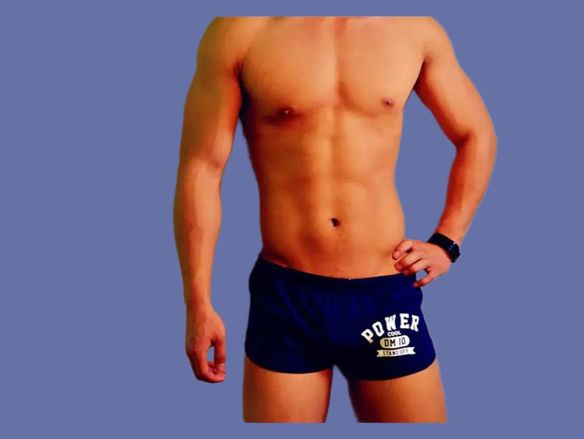 Gay Gym Shorts | D.M Gym Lounge Booty Shorts