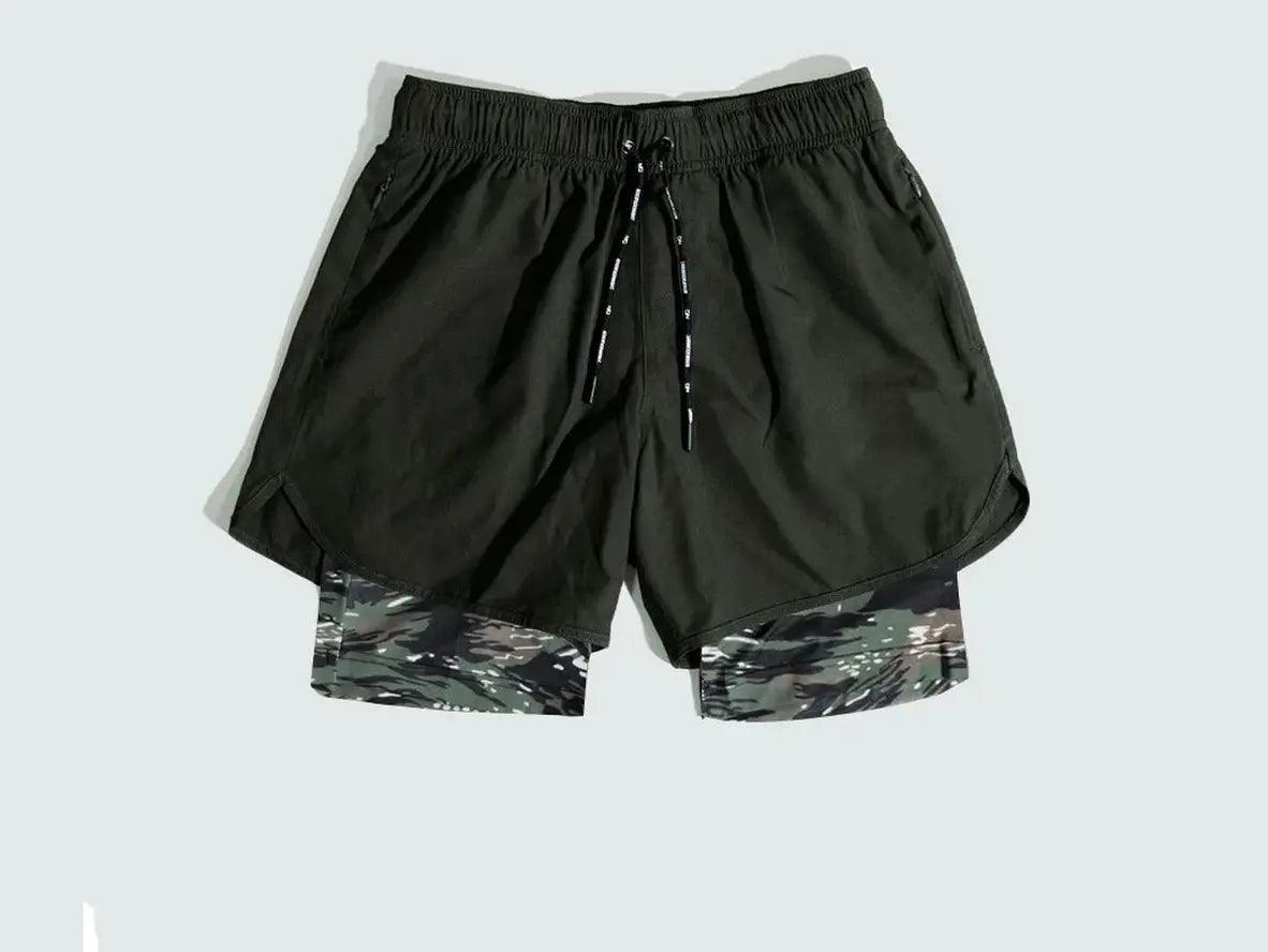 Gay Gym Shorts | Double Layer Workout Shorts