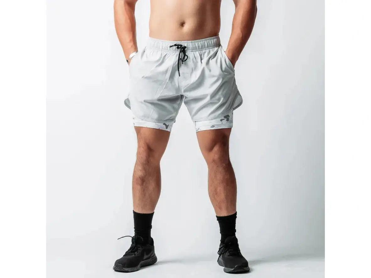 Gay Gym Shorts | Double Layer Workout Shorts