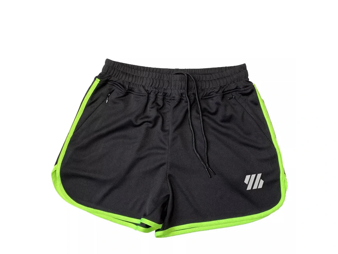 Gay Gym Shorts | Fitness Workout Zipper Pocket Shorts