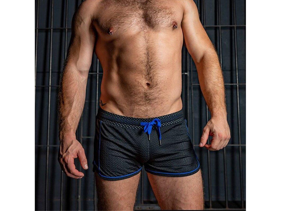 Gay Gym Shorts | Mesh Open Butt Gym Shorts