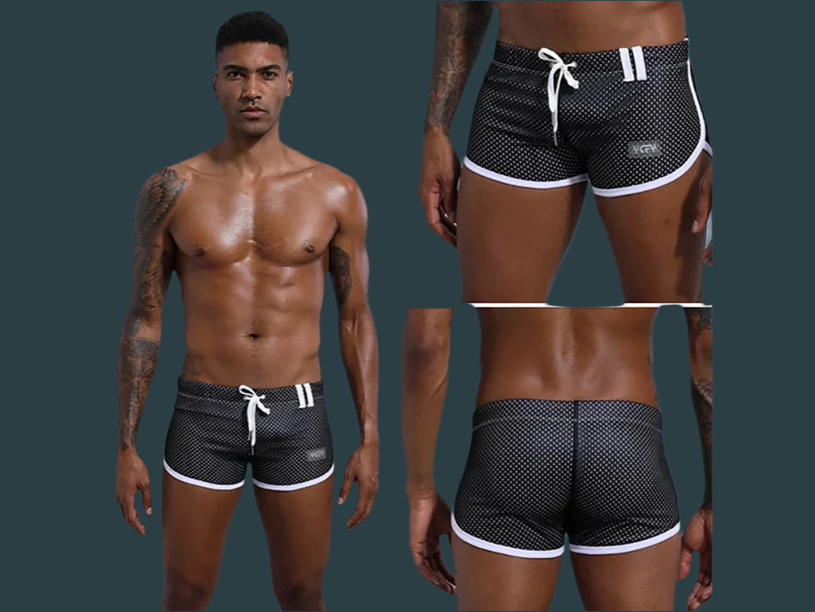 Gay Gym Shorts | Mesh Soft Workout Shorts